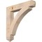 Ekena Millwork Thorton Arts & Crafts Smooth Bracket, Douglas Fir, 5 1/2"W x 36"D x 36"H BKT06X36X36THR03SDF - alternate 1